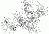 Toro 38573 (828) - 828 Power Shift Snowthrower, 1988 (8000001-8999999) Ersatzteile HOUSING & CHUTE ASSEMBLY