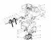 Toro 38573 (828) - 828 Power Shift Snowthrower, 1989 (9000001-9999999) Ersatzteile ENGINE ASSEMBLY