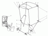 Toro 38573 (828) - 828 Power Shift Snowthrower, 1989 (9000001-9999999) Ersatzteile SNOW CAB ASSEMBLY NO. 66-6200 (OPTIONAL)