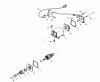 Toro 38574 (828) - 828 Power Shift Snowthrower, 1990 (0000001-0999999) Ersatzteile ELECTRIC STARTER MOTOR KIT NO. 37-4810 (OPTIONAL)