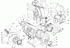 Toro 38574 (828) - 828 Power Shift Snowthrower, 1990 (0000001-0999999) Ersatzteile HOUSING & CHUTE ASSEMBLY