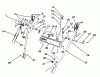 Toro 38574 (828) - 828 Power Shift Snowthrower, 1991 (1000001-1999999) Ersatzteile HANDLE ASSEMBLY