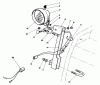 Toro 38574 (828) - 828 Power Shift Snowthrower, 1991 (1000001-1999999) Ersatzteile LIGHT ASSEMBLY