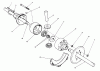 Toro 38574 (828) - 828 Power Shift Snowthrower, 1992 (2000001-2999999) Ersatzteile DIFFERENTIAL KIT MODEL NO. 38038 (OPTIONAL)