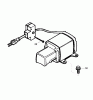 Toro 38577 (6053) - CCR 6053 Quick Clear Snowthrower, 2009 (290000001-290999999) Ersatzteile ELECTRIC STARTER NO. 38025 TECUMSEH OH195SA-72568G