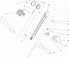 Toro 38577 (6053) - CCR 6053 Quick Clear Snowthrower, 2009 (290000001-290999999) Ersatzteile QUICK TURN ASSEMBLY