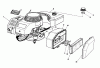 Toro 59250 - Replacement Engine, 2-Cycle (Blade Brake Clutch), 1984 (4000001-4999999) Ersatzteile ENGINE ASSEMBLY