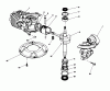 Toro 59250 - Replacement Engine, 2-Cycle (Blade Brake Clutch), 1984 (4000001-4999999) Ersatzteile SHORT BLOCK ASSEMBLY