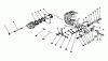 Toro 59255 - Replacement Engine, 2-Cycle (Zone Start), 1984 (4000001-4999999) Ersatzteile GOVERNOR ASSEMBLY