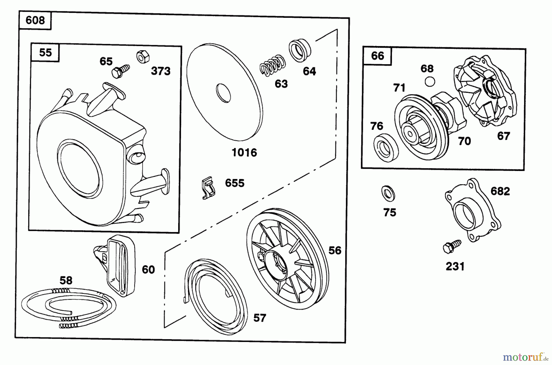 Toro Neu Snow Blowers/Snow Throwers Seite 1 38580 (1132) - Toro 1132 Power Shift Snowthrower, 1993 (3900001-3999999) ENGINE BRIGGS & STRATTON MODELS 252416-0756-01 & 252416-0757-01 #6