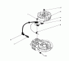 Toro 59257 - Replacement Engine, 2-Cycle (Zone Start), 1985 (5000001-5999999) Ersatzteile FLYWHEEL & MAGNETO ASSEMBLY