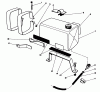 Toro 59260 - Replacement Engine, 2-Cycle, 1984 (400001-499999) Ersatzteile 3 QT. FUEL TANK ASSEMBLY NO. 52-3690 (OPTIONAL)