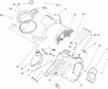 Toro 38584 - Power Clear Snowthrower, 2008 (280000001-280999999) Ersatzteile SHROUD AND CONTROL PANEL ASSEMBLY