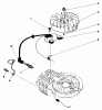 Toro 59260 - Replacement Engine, 2-Cycle, 1984 (400001-499999) Ersatzteile FLYWHEEL & MAGNETO ASSEMBLY