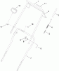 Toro 38584 - Power Clear Snowthrower, 2010 (310000001-310999999) Ersatzteile HANDLE ASSEMBLY