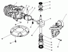 Toro 59260 - Replacement Engine, 2-Cycle, 1984 (400001-499999) Ersatzteile SHORT BLOCK ASSEMBLY