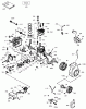 Toro 38586 - Power Clear Snowthrower, 2008 (280000001-280999999) Ersatzteile ENGINE ASSEMBLY NO. 2 TECUMSEH LH195SP-67530D