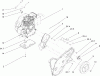 Toro 38586 - Power Clear Snowthrower, 2008 (280000001-280999999) Ersatzteile ENGINE, FRAME AND WHEEL ASSEMBLY