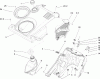 Toro 38586 - Power Clear Snowthrower, 2008 (280000001-280999999) Ersatzteile SHROUD, CONTROL PANEL AND GAS TANK ASSEMBLY