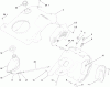 Toro 38587 - Power Clear Snowthrower, 2010 (310000001-310999999) Ersatzteile SHROUD ASSEMBLY