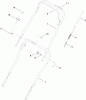 Toro 38587 - Power Clear Snowthrower, 2011 (311020001-311999999) Ersatzteile HANDLE ASSEMBLY