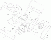 Toro 38587 - Power Clear Snowthrower, 2011 (311020001-311999999) Ersatzteile MAIN FRAME ASSEMBLY