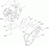 Toro 38588 - Power Clear Snowthrower, 2010 (310000001-310999999) Ersatzteile ENGINE ASSEMBLY