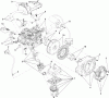 Toro 38589 - Power Clear Snowthrower, 2011 (311000001-311999999) Ersatzteile ELECTRIC START ENGINE COMPONENT ASSEMBLY NO. 119-1942