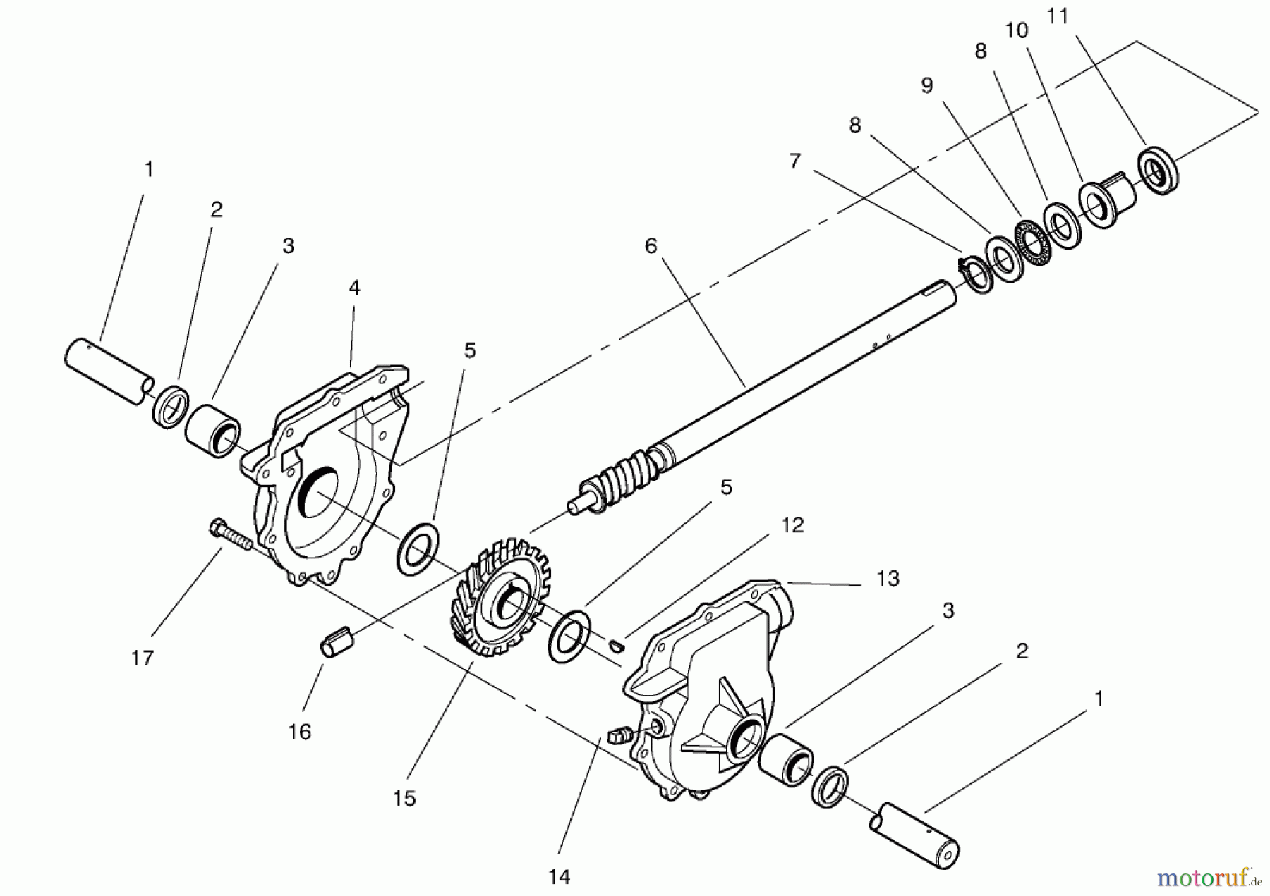 Toro Neu Snow Blowers/Snow Throwers Seite 1 38591 (1232) - Toro 1232 Power Shift Snowthrower, 1997 (7900001-7999999) 32