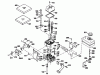 Toro 38591 (1232) - 1232 Power Shift Snowthrower, 1997 (7900001-7999999) Ersatzteile ENGINE ASSEMBLIES OHSK 120-222023F AND OHSK 120-222024F