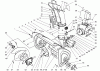 Toro 38591 (1232) - 1232 Power Shift Snowthrower, 1997 (7900001-7999999) Ersatzteile HOUSING ASSEMBLY