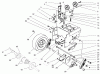 Toro 38591 (1232) - 1232 Power Shift Snowthrower, 1997 (7900001-7999999) Ersatzteile TRACTION DRIVE ASSEMBLY