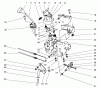 Toro 38591 (1232) - 1232 Power Shift Snowthrower, 1997 (7900001-7999999) Ersatzteile TRACTION LINKAGE ASSEMBLY