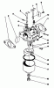 Toro 59260 - Replacement Engine, 2-Cycle, 1986 (6000001-6999999) Ersatzteile CARBURETOR ASSEMBLY