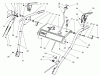 Toro 38591 (1232) - 1232 Power Shift Snowthrower, 1998 (8900001-8999999) Ersatzteile HANDLE ASSEMBLY