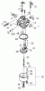 Toro 38590 (1232) - 1232 Power Shift Snowthrower, 1999 (9900001-9999999) Ersatzteile CARBURETOR NO. 640105