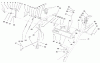 Toro 38590 (1232) - 1232 Power Shift Snowthrower, 1999 (9900001-9999999) Ersatzteile HANDLE ASSEMBLY