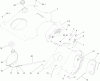 Toro 38593 - Power Clear Snowthrower, 2011 (311000001-311999999) Ersatzteile SHROUD ASSEMBLY