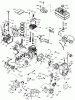 Toro 38595 (6000) - Power Max 6000 Snowthrower, 2006 (260000001-260999999) Ersatzteile ENGINE ASSEMBLY NO. 1 TECUMSEH LH318SA-156590H