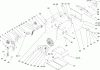 Toro 38595 (6000) - Power Max 6000 Snowthrower, 2006 (260000001-260999999) Ersatzteile FRAME ASSEMBLY