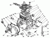 Toro 59270 - Replacement Engine, 4-Cycle, 1984 (4000001-4999999) Ersatzteile CRANKCASE ASSEMBLY