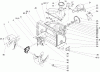 Toro 38597 (6000) - Power Max 6000 Snowthrower, 2008 (280000001-280999999) Ersatzteile AUGER AND HOUSING ASSEMBLY