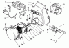 Toro 59270 - Replacement Engine, 4-Cycle, 1984 (4000001-4999999) Ersatzteile RECOIL STARTER ASSEMBLY