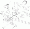 Toro 38602 - Snow Commander Snowthrower, 2001 (210000001-210999999) Ersatzteile CHUTE ASSEMBLY