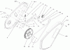 Toro 38602 - Snow Commander Snowthrower, 2001 (210000001-210999999) Ersatzteile IMPELLER DRIVE ASSEMBLY