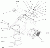 Toro 38602 - Snow Commander Snowthrower, 2001 (210000001-210999999) Ersatzteile UPPER SHROUD AND CONTROL PANEL ASSEMBLY