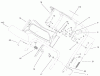Toro 38601 - Snow Commander Snowthrower, 2003 (230000001-230999999) Ersatzteile UPPER HANDLE ASSEMBLY