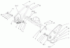 Toro 38601 - Snow Commander Snowthrower, 2003 (230000001-230999999) Ersatzteile UPPER HOUSING AND SIDE PLATE ASSEMBLY