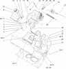 Toro 38602 - Snow Commander Snowthrower, 2005 (250000001-250999999) Ersatzteile ENGINE AND FRAME ASSEMBLY