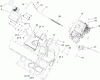 Toro 38602 - Snow Commander Snowthrower, 2006 (260000001-260010000) Ersatzteile ENGINE, FUEL TANK AND SUPPORT ASSEMBLY